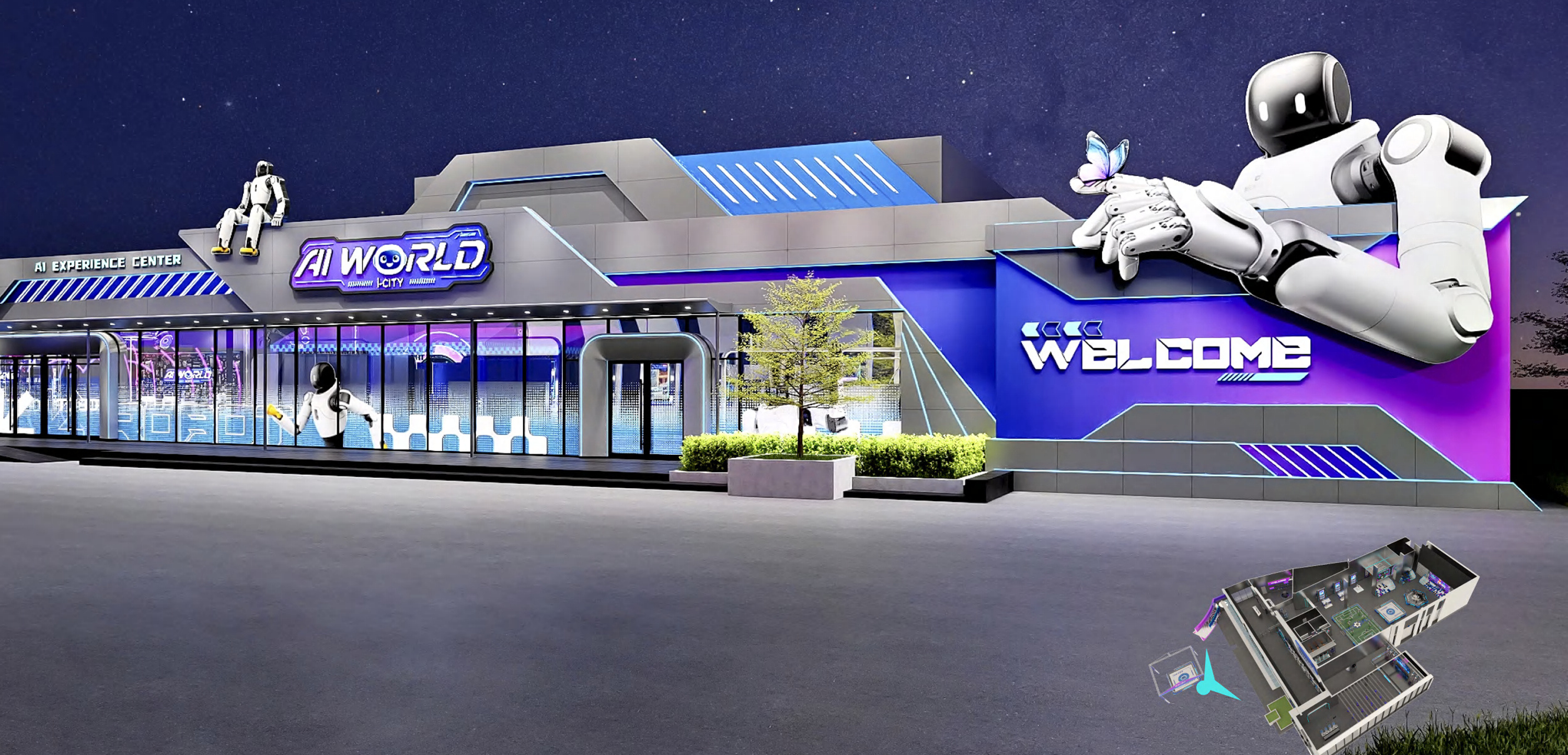 AI World Experience Centre at i-City