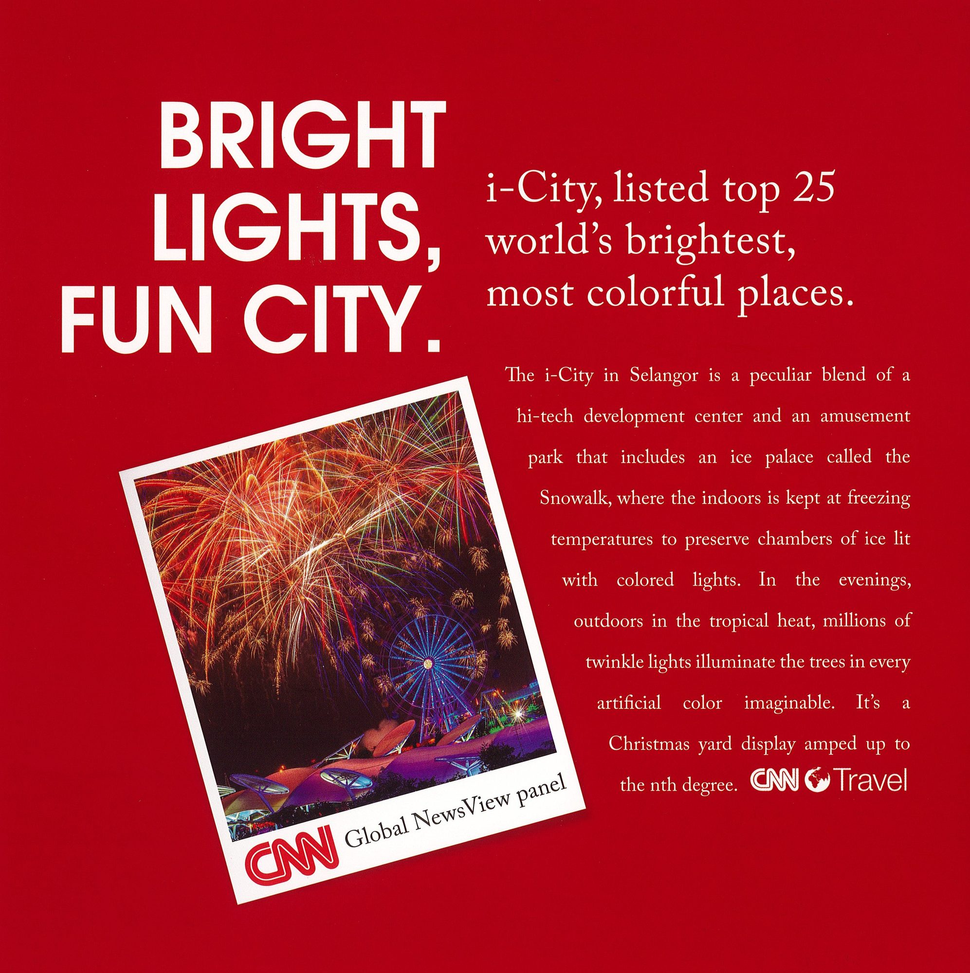 i-City - CNN Accolade for Digital Lightscape